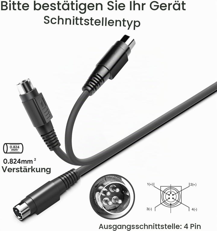 KFD Netzteil Ladegerät für Synology DS1520+ DS1522+ DS410 DS410j DS411 DS412 DS918+ DS918 DS916+ 101