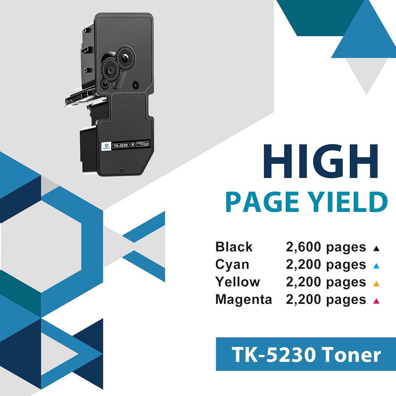 inkalfa TK5230 Toner Kompatibel für Kyocera Ecosys M5521cdw P5021cdn P5021cdw M5521cdn M5521 P5021 T