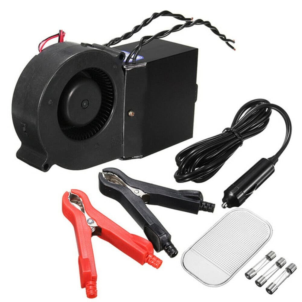 TOTMOX 12V 25A 150-350W Tragbare, einstellbare Autoheizung, Schnellheiz-Defroster, Auto-Keramik-Lüft