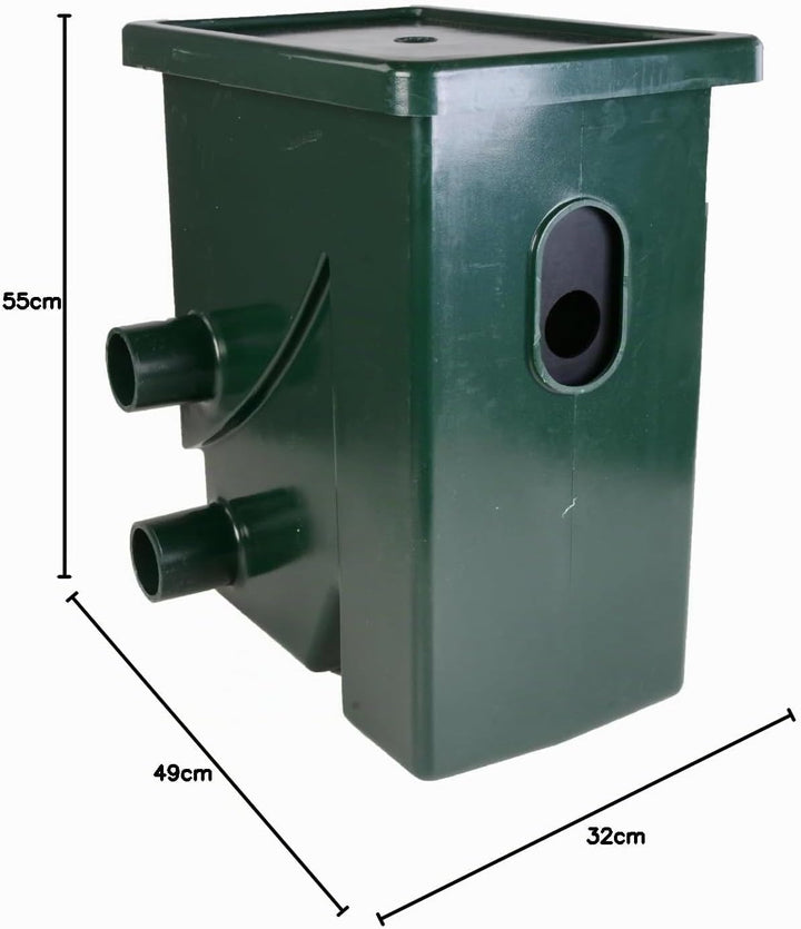 AquaForte CompactSieve, 49x32x55cm, Siebelement 40x24cm und Durchlass 300 Micron, Max. Leistung 15m³