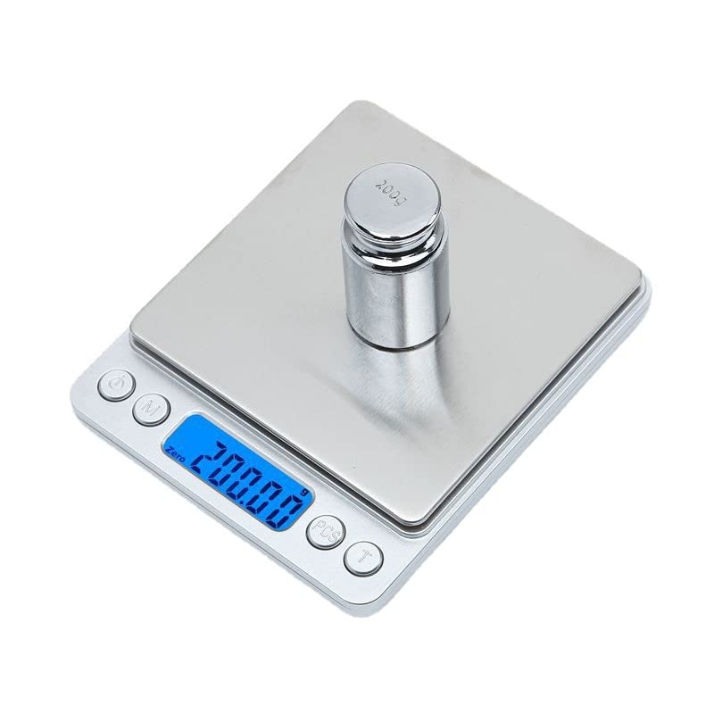 Ziyan Digitale Küchenwaage Haushaltswaage Küchen Waage Digitalwaage 2kg / 0.1 Gramm