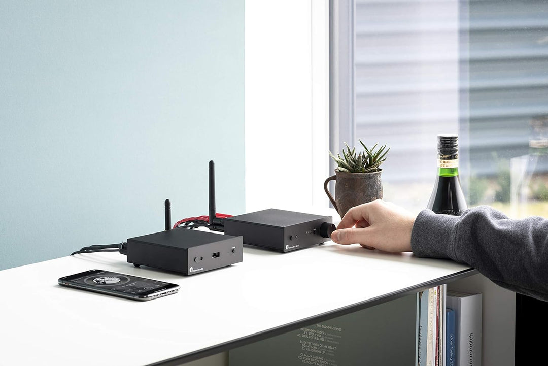 Pro-Ject Stream Box S2 (Schwarz), Schwarz