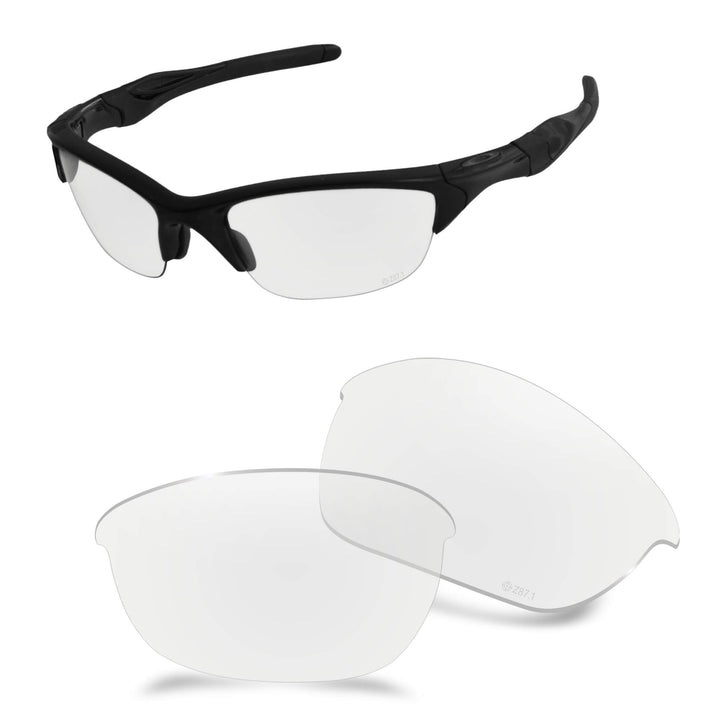 AOZAN ANSI Z87.1 Ersatzgläser kompatibel mit Oakley Half Jacket 2.0 OO9144 Sonnenbrille Hochauflösen