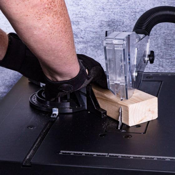 VONROC Tischsäge – kompakt und tragbar – 1500W – 5000 U/min – Ø210mm – Inklusive 40T-Sägeblatt