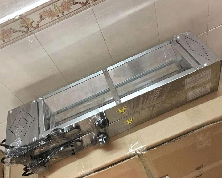 Wärmebrücke Küche Gastro, Edelstahl Hängende Speisenwärmer Lampe Einstellbare Temperatur, Kommerziel