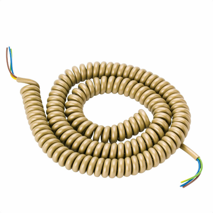 ORION LIGHTSTYLE Spiralkabel 3 adrig Spiralleitung Spiral Verlängerung Elektrokabel Leuchtenkabel La