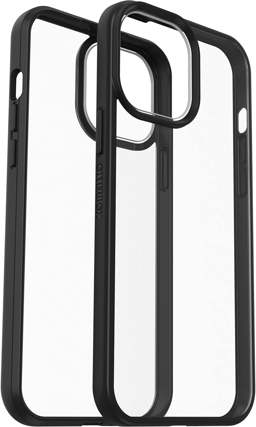 OtterBox Prefix Series Schutzhülle für iPhone 13 Pro Max & iPhone 12 Pro Max, Schwarz Schwarz/Krista