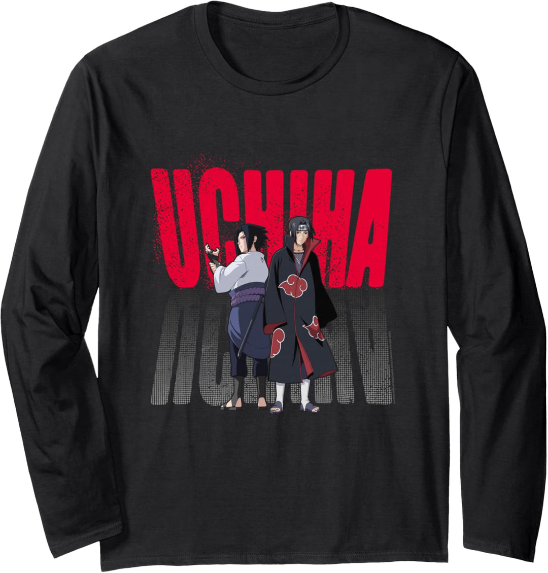 Naruto Shippuden Uchiha Itachi & Sasuke Langarmshirt