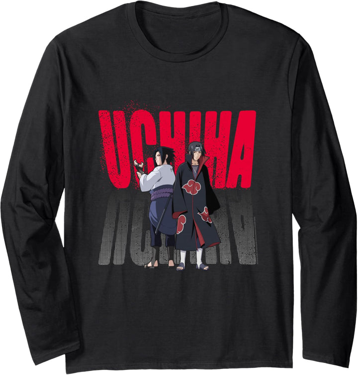 Naruto Shippuden Uchiha Itachi & Sasuke Langarmshirt