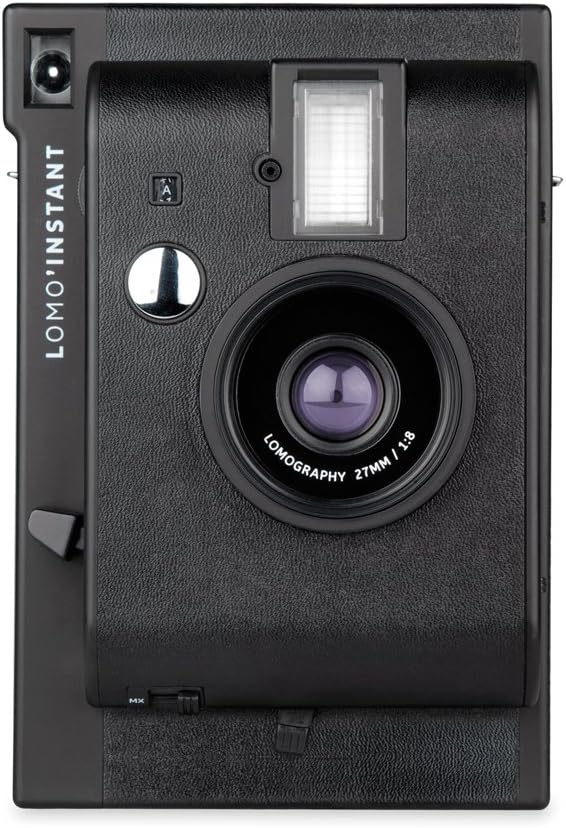 Lomography Lomo'Instant Black Kamera + 3 Linsen - Instant Film Kamera