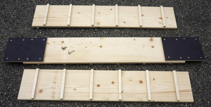 Elmato 13016 Katzentreppe 1 – 4 Meter erweiterbar (2 Meter mit 1 Verbindungsstück) ye