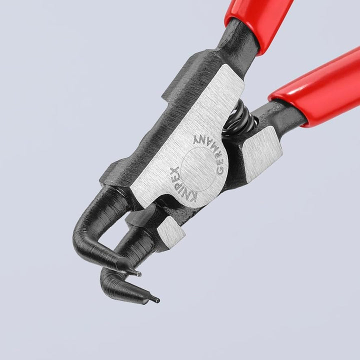 Knipex Sicherungsringzange für Aussenringe auf Wellen schwarz atramentiert, mit Kunststoff überzogen