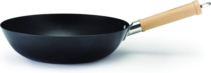 Beka Kitchen Fun by 13870284 Wok, Stahlblech, schwarz, 28 cm