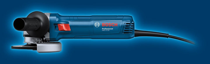 Bosch Professional Winkelschleifer GWS 12-125 (Scheiben-Ø: 125mm, Leistung 1200 W, Wiederanlaufschut