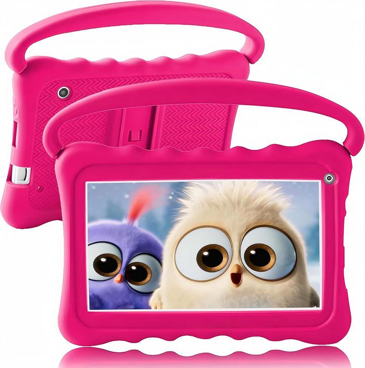 zcobro Kinder Tablet 7 Zoll Kids Tablet für Kinder mit Schutzhülle 2GB+32GB Kleinkind Kindertablet m