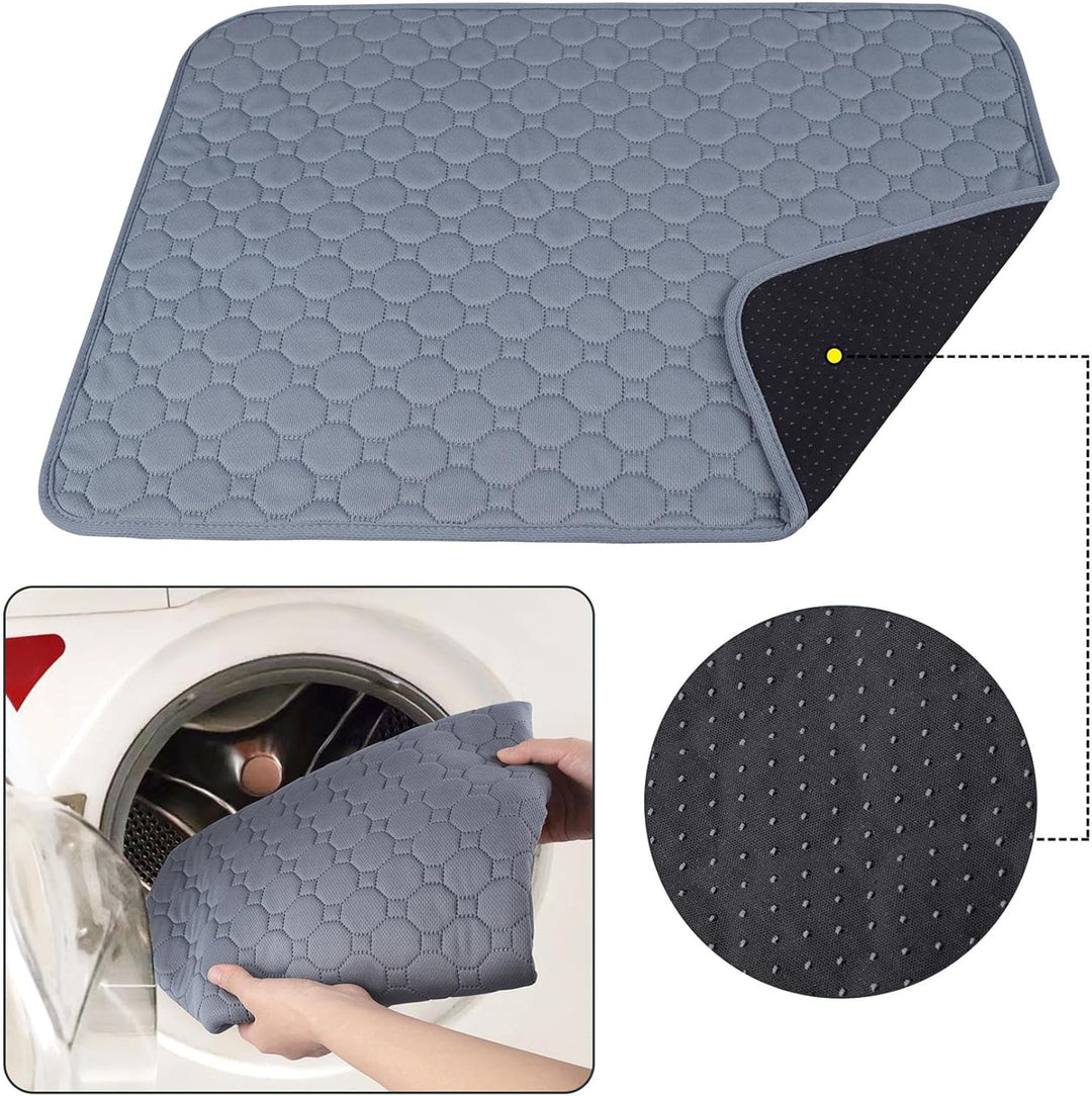 igadgitz home U7262 Wiederverwendbare PIPI Matte Hund, Welpenunterlagen Waschbar, Hygieneunterlage H