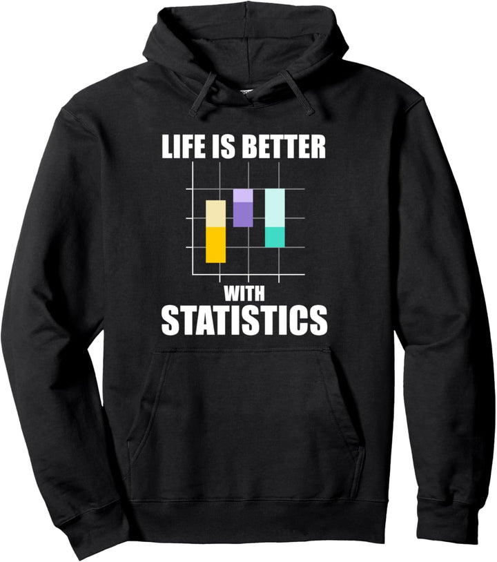 Leben mit Statistik Datenanalysten Wissenschaft Pullover Hoodie
