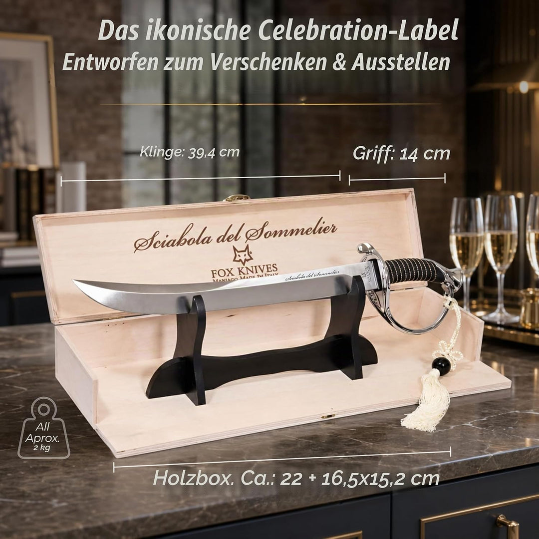 FOX - Champagner Säbel für Sommelier -