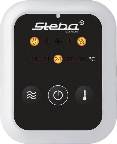 Steba Germany VTH 2 HOT & COLD Standventilator 2000W Weiss-Silber