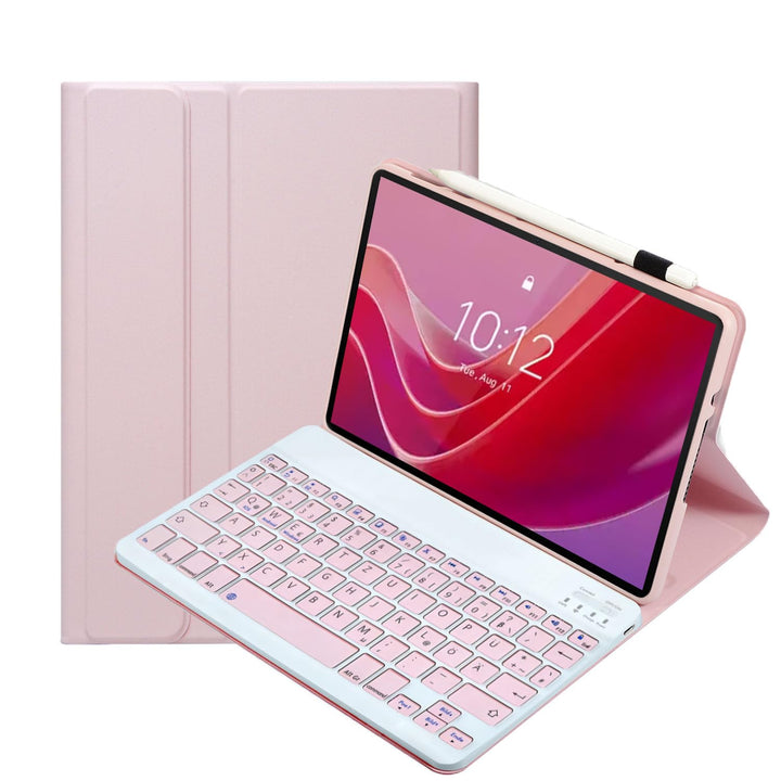 leleyo Tastatur Hülle für Lenovo Tab M11/K11/Idea Tab 11" Hülle mit Tastatur Magnetische Abnehmbare