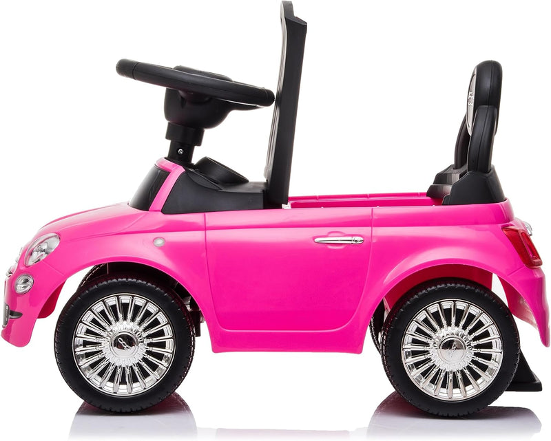 Rutschauto ab 1 Jahr, Kinderauto, Baby Auto, Lauflernhilfe mit Hupe und Motorengeräuschen (Rosa), Ro