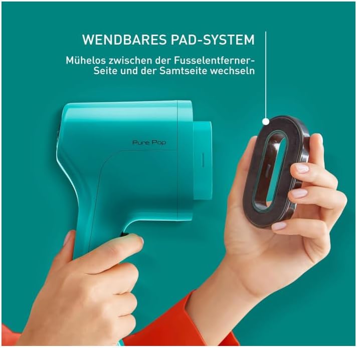 Tefal DT2024 Pure Pop Dampfbürste | 1300 W | 70 ml Wassertank | entfernt bis zu 99,99% der Viren/Bak