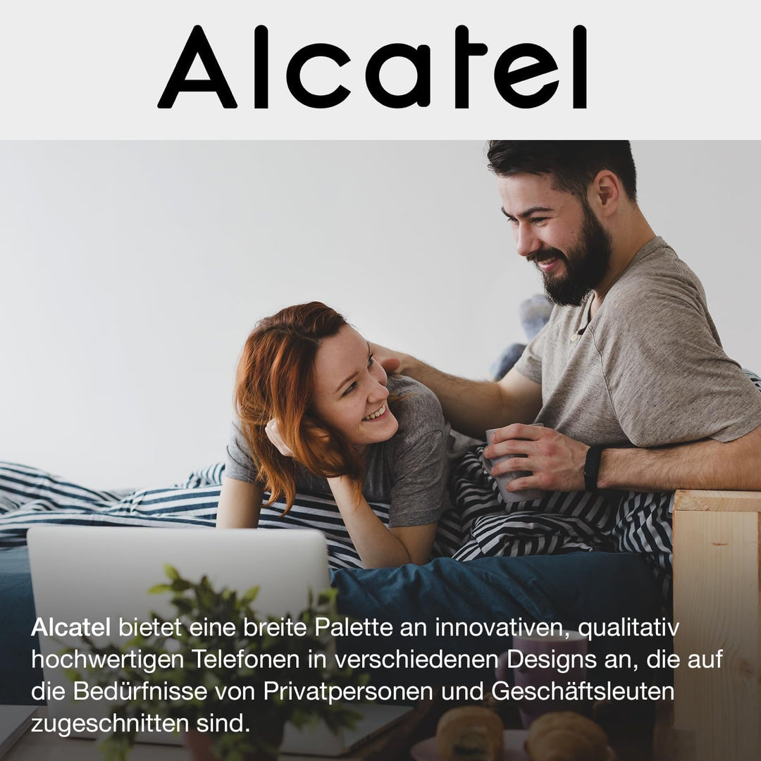 Telefone mit Kabel Marke ALCATEL Modell TELEFON Tischplatte T78 Schwarz