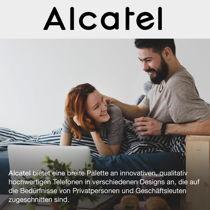 Telefone mit Kabel Marke ALCATEL Modell TELEFON Tischplatte T78 Schwarz