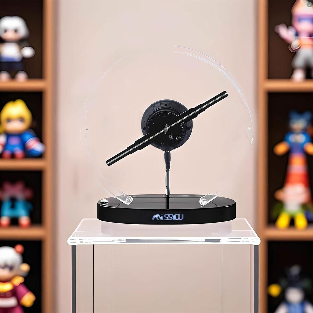 Missyou 3D Hologramm Projektor MS30D1BHZ 30CM mit LED Display App Bluetooth Steuerung Fernbedienung