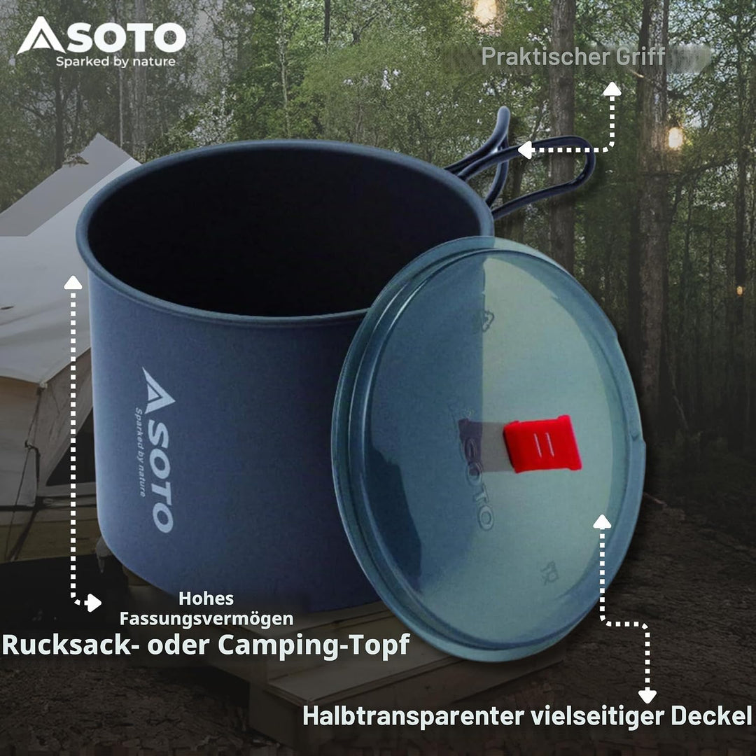 SOTO New River Pot 1000 ml 1000ml, 1000ml