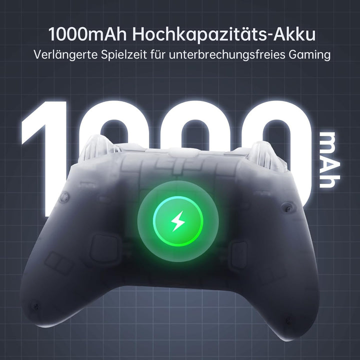 Machenike G3V2 Controller PC, Gamepad PC Wireless, 2 Einstellbare Hall Effekt Joystick, 2 Programmie