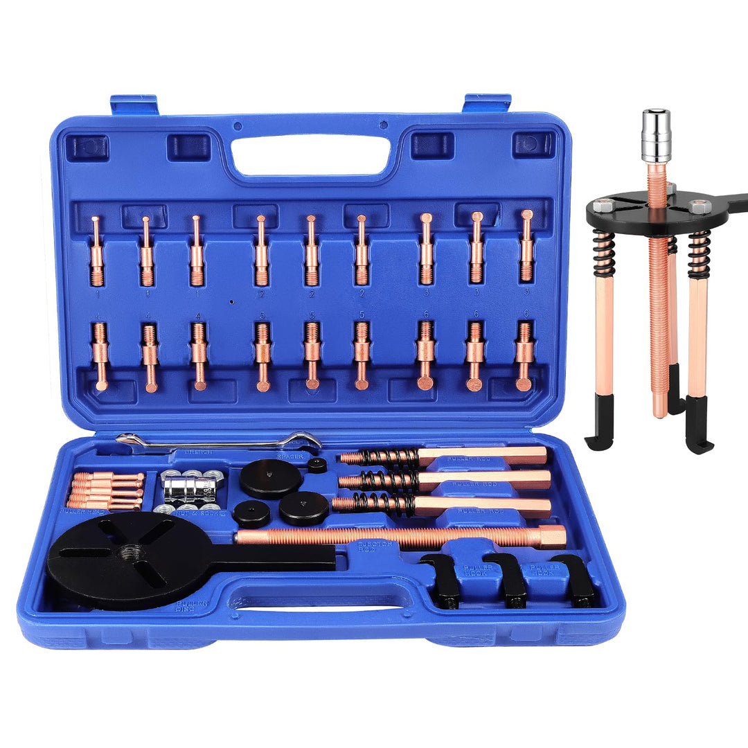Gueenky 36 In 1 Lagerabzieher Set, 3 Backen Innenlager Abzieher Lager Entfernungswerkzeug Multifunkt