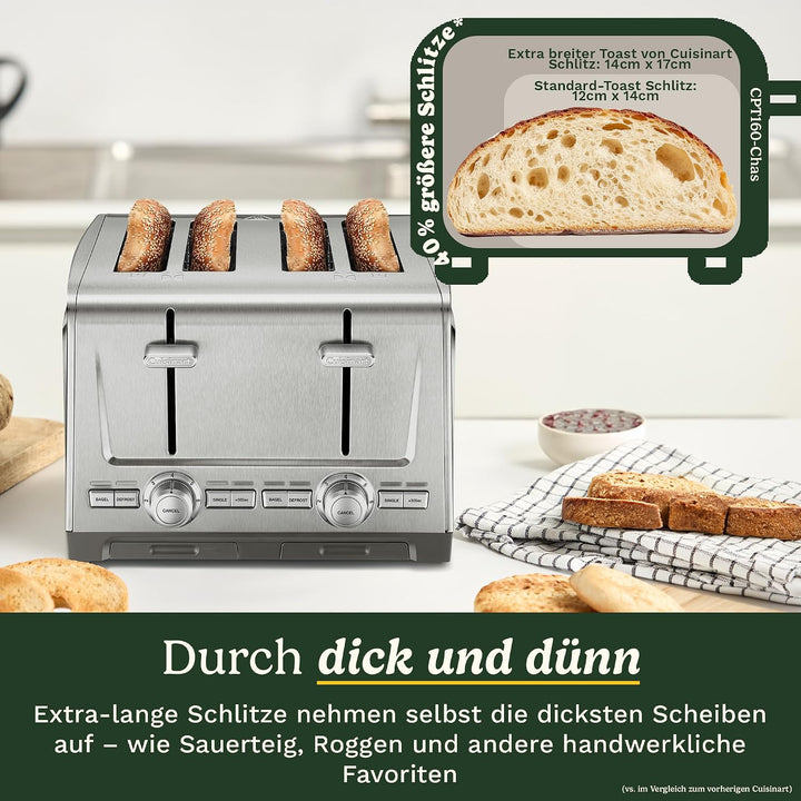 Core Collection 4 Slice Metal Toaster