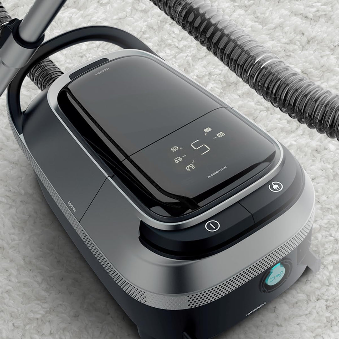 Cecotec Bodenstaubsauger mit Beutel 5L Conga Powerbag 5000 Prostyle. 890W, 5 L Behälter, HEPA-Filter