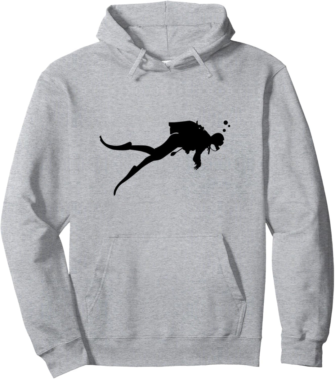 Tauchen Taucher Pullover Hoodie