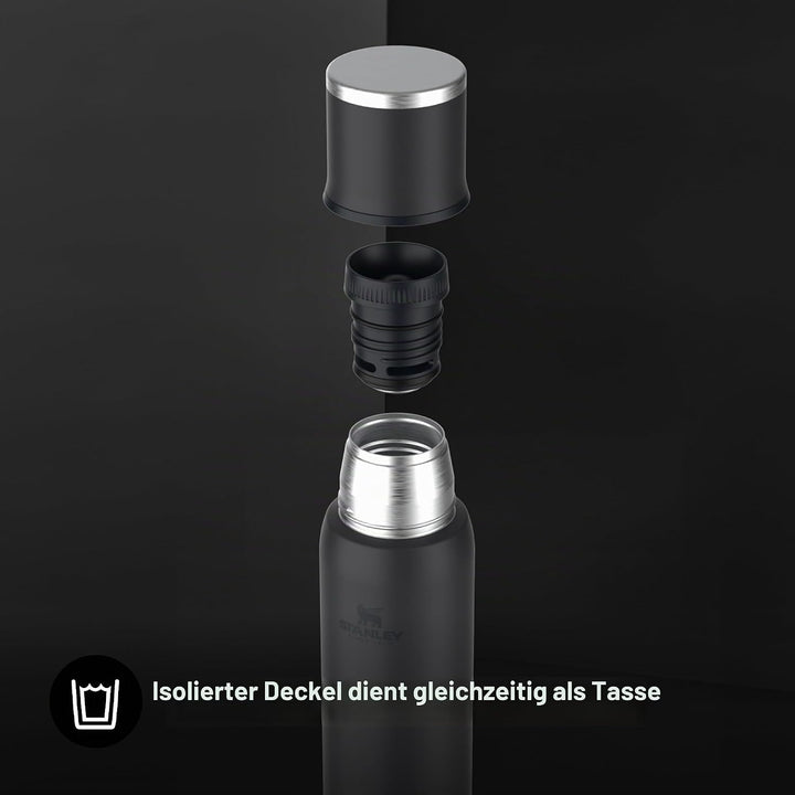 Stanley 1913 Adventure To-Go Thermosflasche 1L - 25 Stunden Heiss - 27 Stunden Kalt - Auslaufsicher