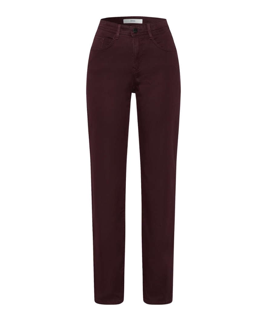 BRAX Damen Style Shakira Winter Dream Hose 26W / 30L Berry, 26W / 30L Berry