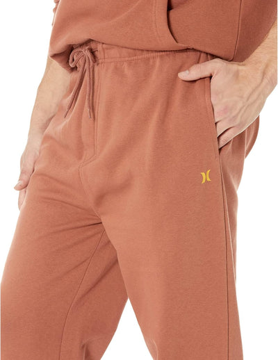 Hurley Herren Hose OAO Solid Summer Fleece Jogger S Zion Rost, S Zion Rost