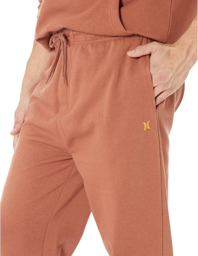 Hurley Herren Hose OAO Solid Summer Fleece Jogger S Zion Rost, S Zion Rost