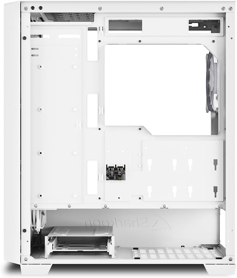 Sharkoon VS8 RGB Midi ATX PC Gehäuse, weiss