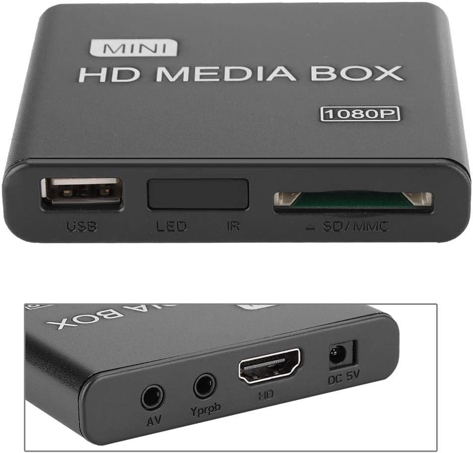 Media Player, Mini Full HD 1080P Digital Media Player, HDMI Media Player, Video Player, Wiedergabe v