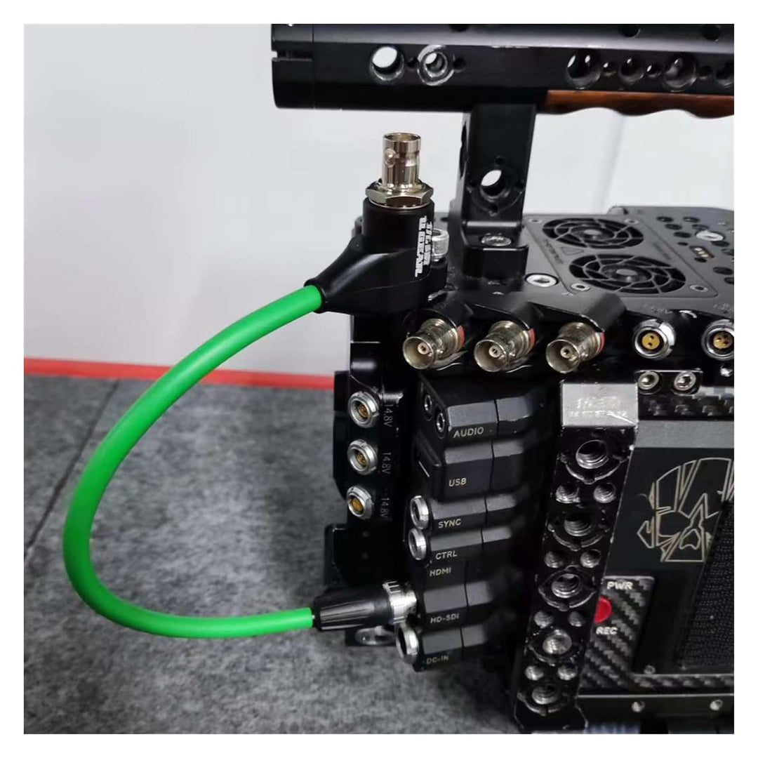 HangTon 12G 3G HD SDI Schutz Überspannungsschutz für RED Komodo Alexa Blackmagic Kamera Atomos Monit