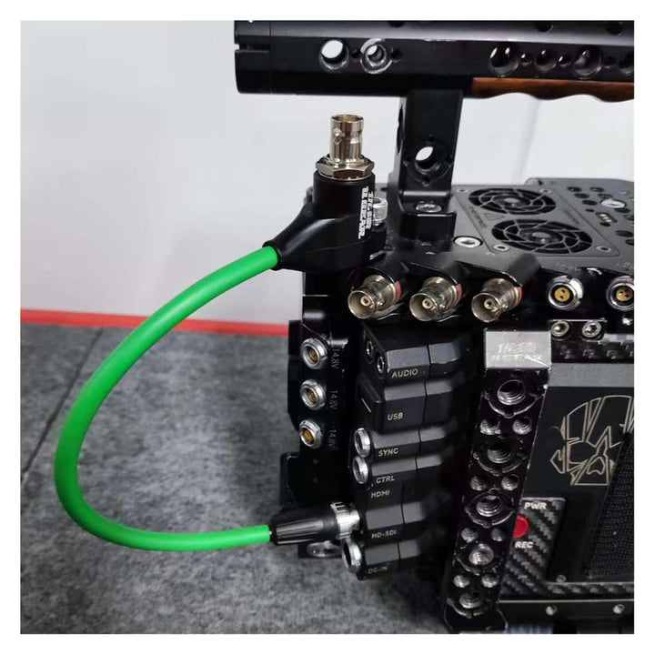 HangTon 12G 4K HD SDI BNC Kabel Galvanischer Isolator Überspannungsschutz für RED Komodo ARRI Alexa