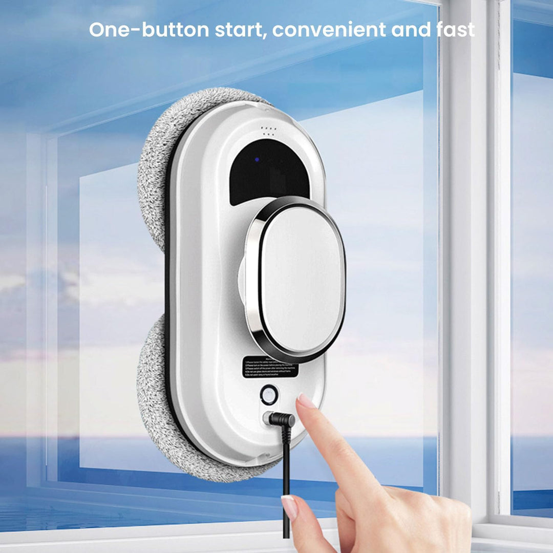 Fensterputzroboter, Fensterputzer Elektrischer Roboter mit Fernbedienung & Kantenerkennung, Fensterr