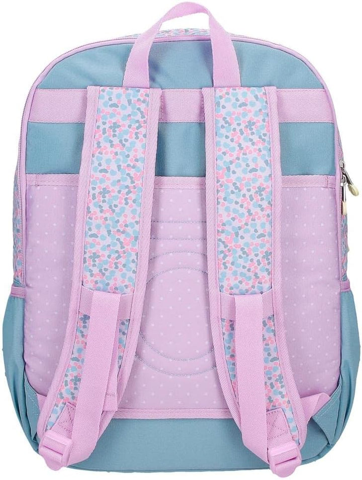 Enso Süsses Mädchen Schulrucksack für Laptop 15.6" Lila 32x42x14 cm Polyester 18.82L Mochila Escolar
