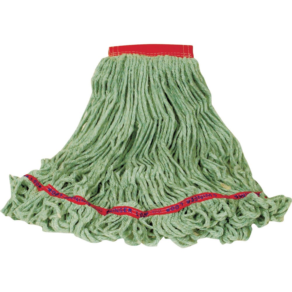 Rubbermaid Swinger Loop Wet Mop Kopf, L, grün, 1 L grün, L grün