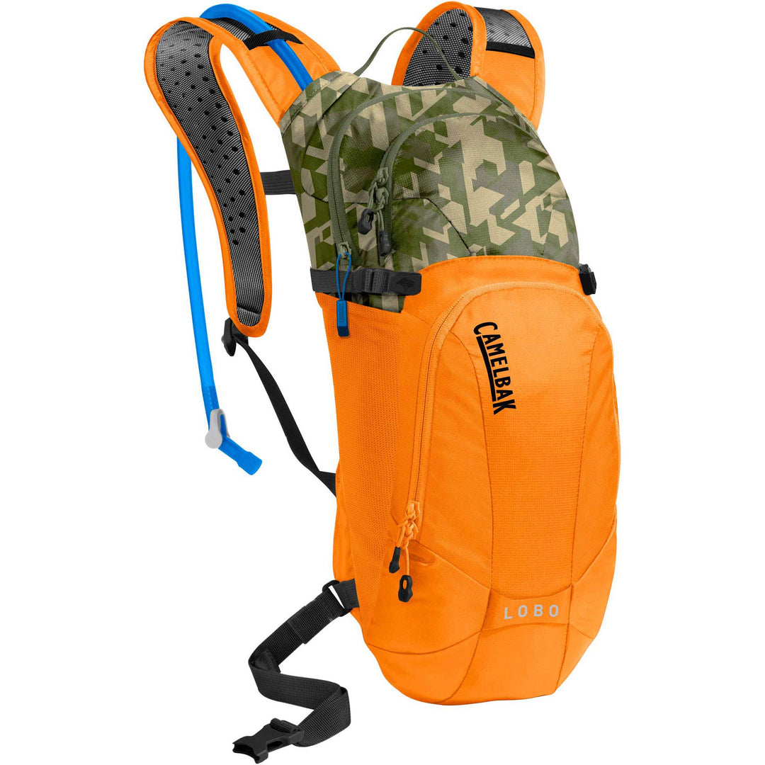 CAMELBAK Lobo Trinkblase 100oz Russet Orange/Camelflage, 100oz Russet Orange/Camelflage