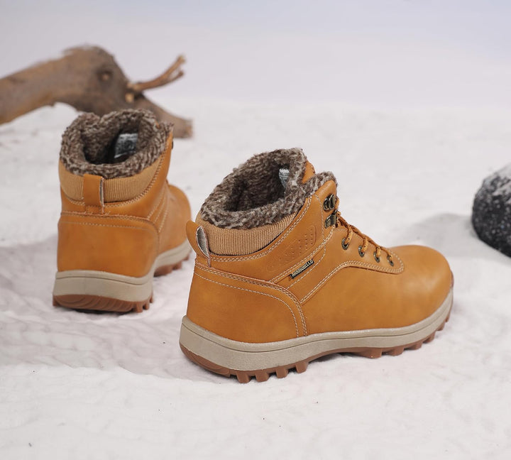 ARRIGO BELLO Winterschuhe Damen Herren Gefüttert Winterstiefel Unisex Rutschfest Schneestiefel Wärme