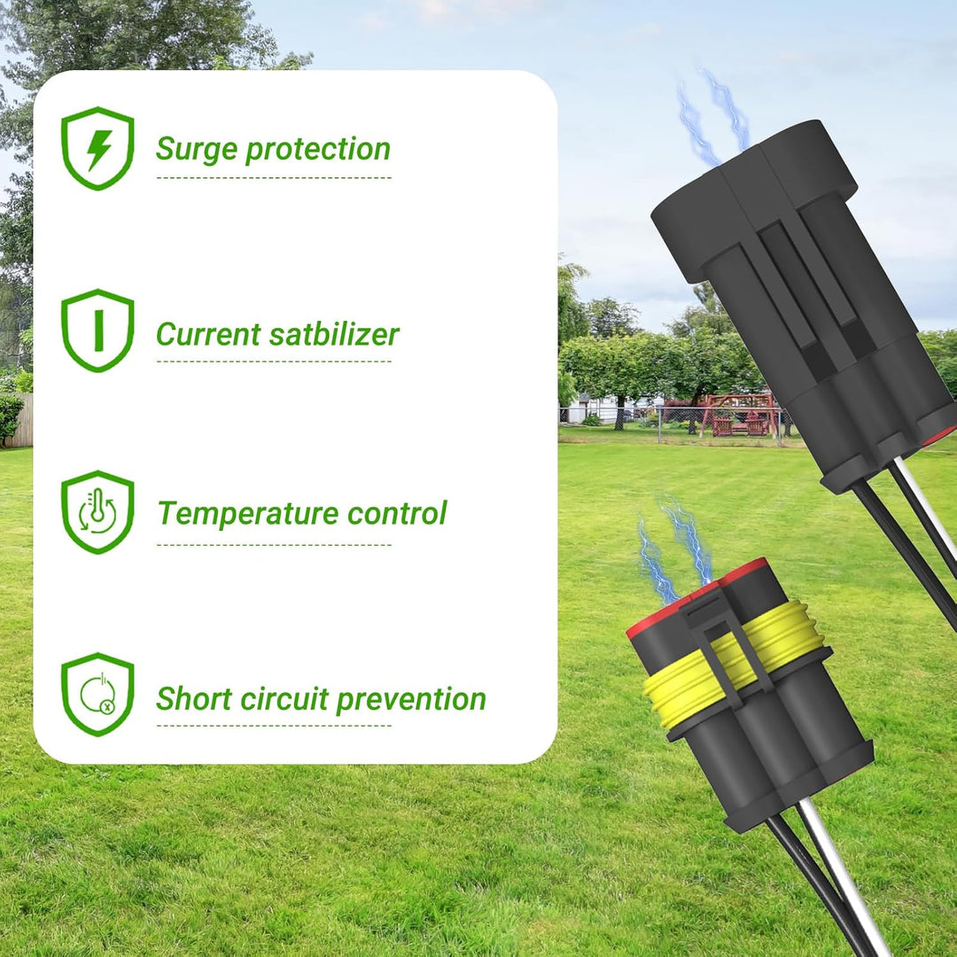 Shentec 3M,Ladekabel für Transformator Stromversorgung und Ladestation kompatibel mit Husqvarna Auto