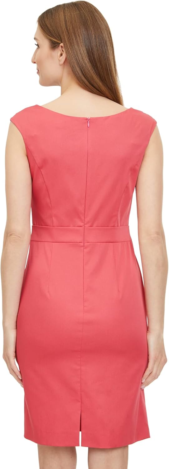 Vera Mont Damen Kleid 42 Burgunderrot, 42 Burgunderrot